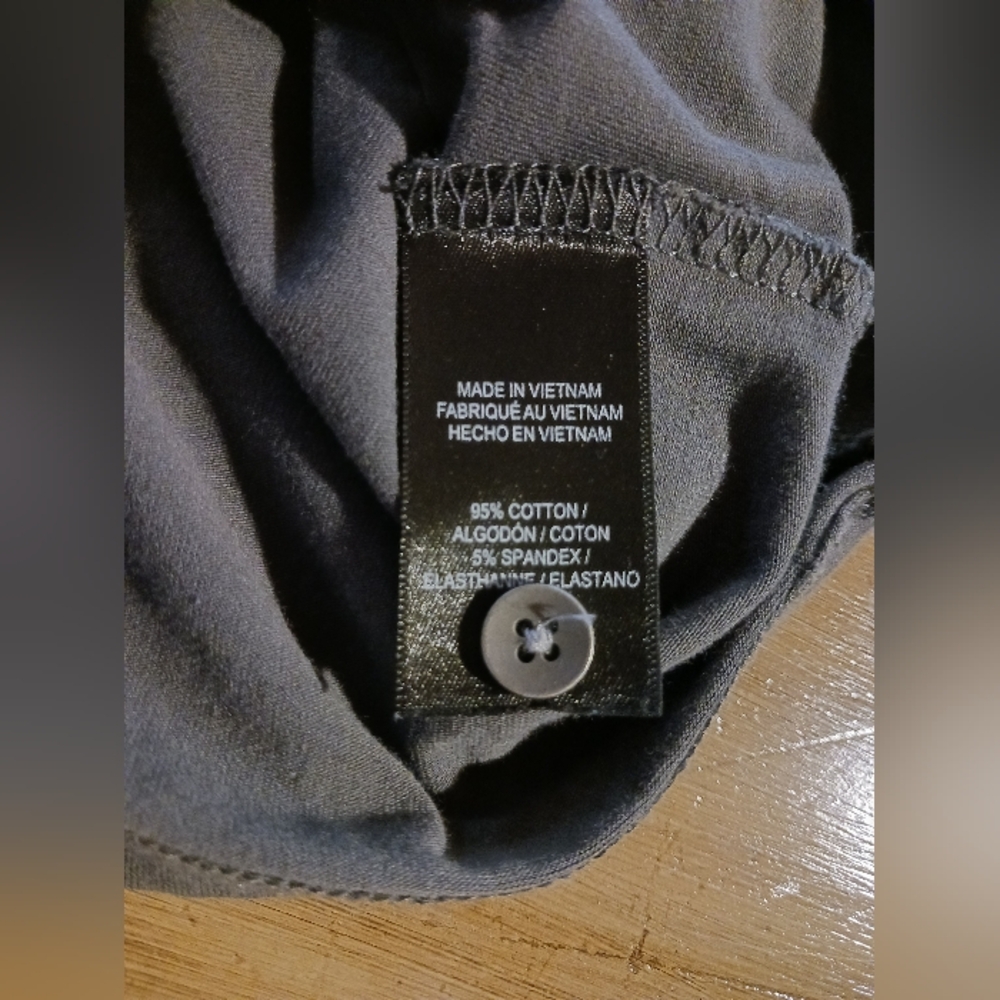 Kenneth Cole Mens XL Longsleeve Gray Minimalist Monochrome EUC - Picture 3 of 11